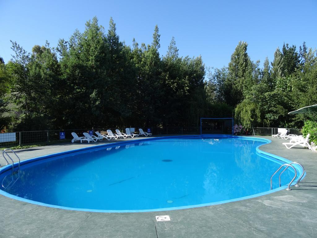 Cabanas Parque Salto Del Laja El Manzano  Esterno foto